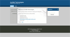 Desktop Screenshot of ironnettechnologies.com